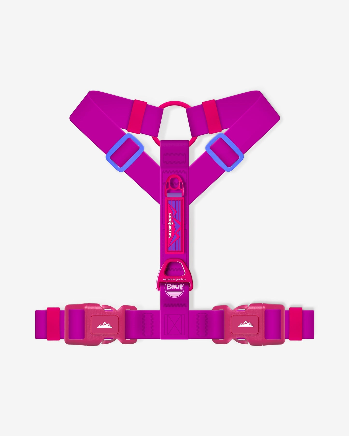 Y CONQUISTAS® chest harness series 2.0 Bloom Violet