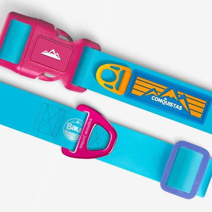 Coleira CONQUISTAS® Série 2.0 Breeze Blue - Baut